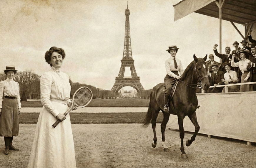 पेरिस ओलंपिक में आधी आबादी की पहली दस्तक