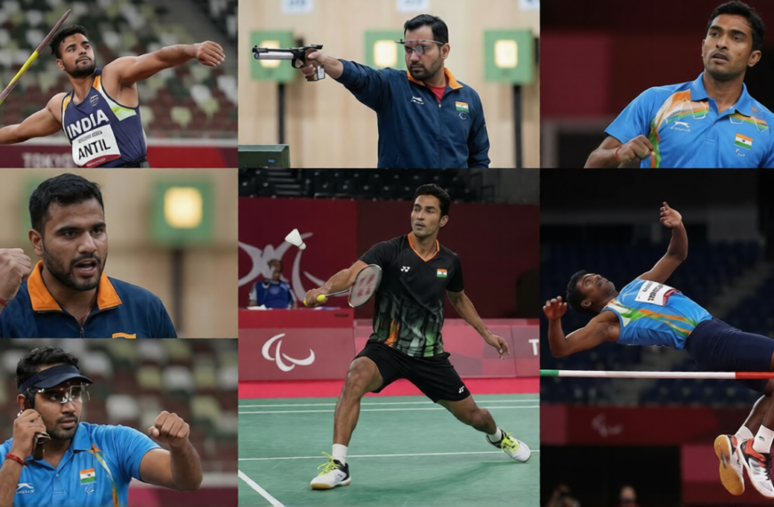 भारत के टॉप-10 पैरालंपिक पदक विजेता पुरुष खिलाड़ी
