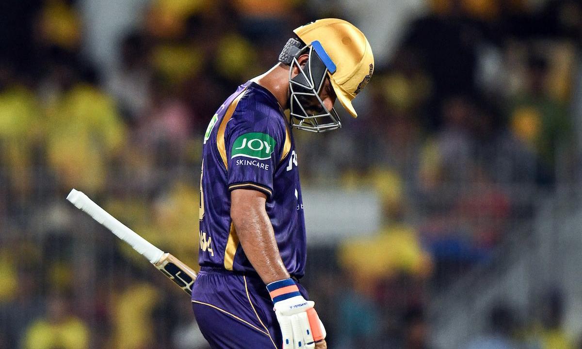 रहाणे के नाम दर्ज IPL इतिहास का शर्मनाक रिकॉर्ड, 0 पर हुए OUT