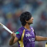 KKR बैटर अंगकृष रघुवंशी पर लगा जुर्माना, जानिए क्यों?