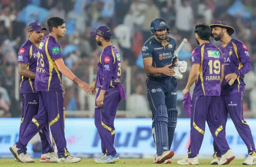 KKR का नहीं खुला जीत का खाता, GT ने लगाई विजयी हैट्रिक
