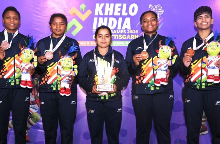 खेलो इंडिया ट्राइबल गेम्स 2026 में कर्नाटक के सिद्दी पहलवान