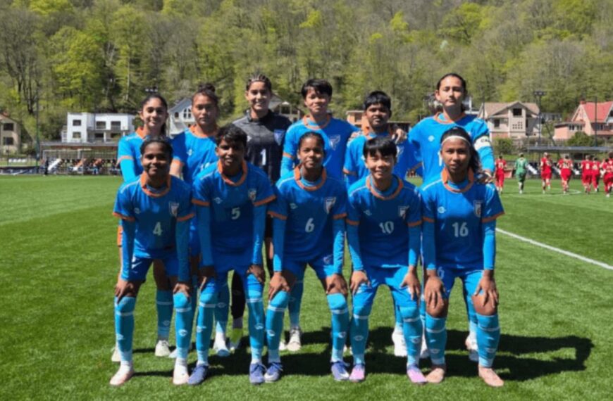 महिला फुटबॉल: रूस ने अंतिम मैच में भारत को 3-0 से धोया