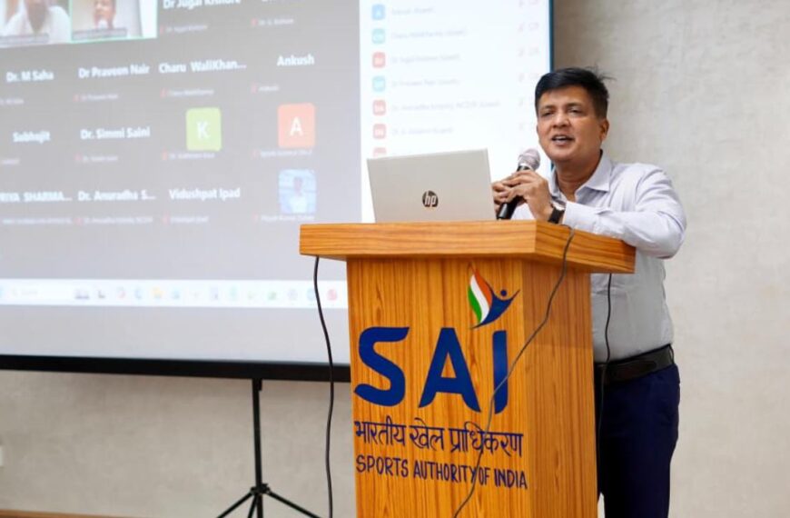 नैतिक खेल विज्ञान अनुसंधान को मजबूत करने के लिए वर्कशॉप का आयोजन