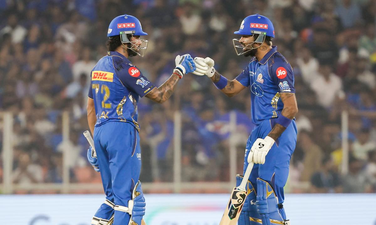 Tilak Varma and Hardik Pandya