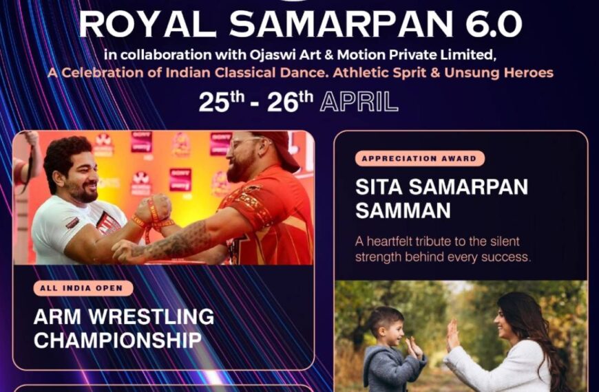 दिल्ली में होगा ‘रॉयल समर्पण 6.0’ का आयोजन, देशभर आर्म रेसलिंग खिलाड़ी दिखाएंगे दम